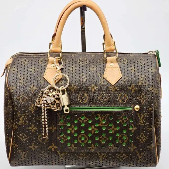Louis Vuitton Gold Lock & Key 🔑 Authentic LV Unbranded Keychain Charm