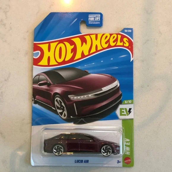Lucid Air Toy Car - Maroon