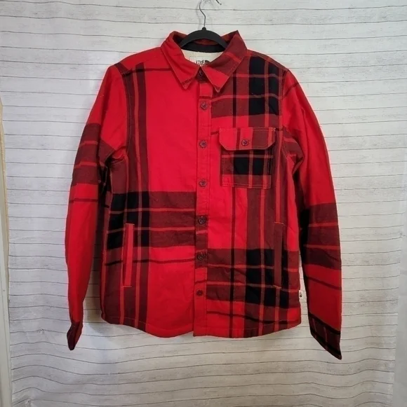 THE NORTH FACE CAMP SHIRT, SZ SMALL