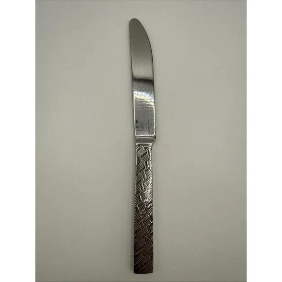Mikasa Country Manor Flatware Single‎ Knife Vintage Replacement Woven Stitched