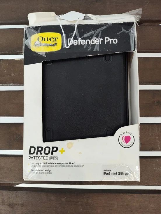 OtterBox New In Box Defender Pro Black Tablet Case for iPad mini (6th Gen)