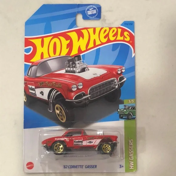 '62 Corvette Gasser - Red