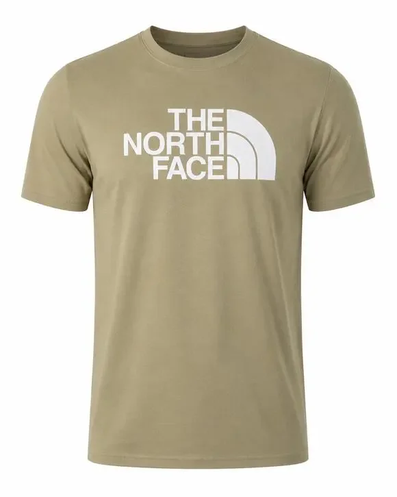 The North Face Tan Graphic Logo Tee Medium Gorpcore