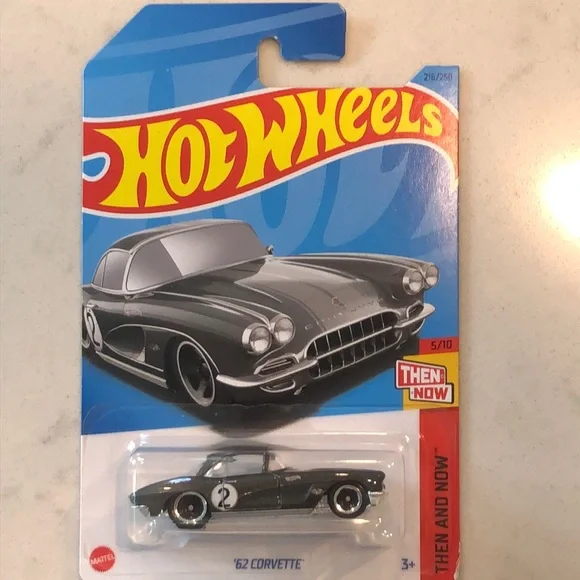 Hot Wheels '62 Corvette Die-Cast Car