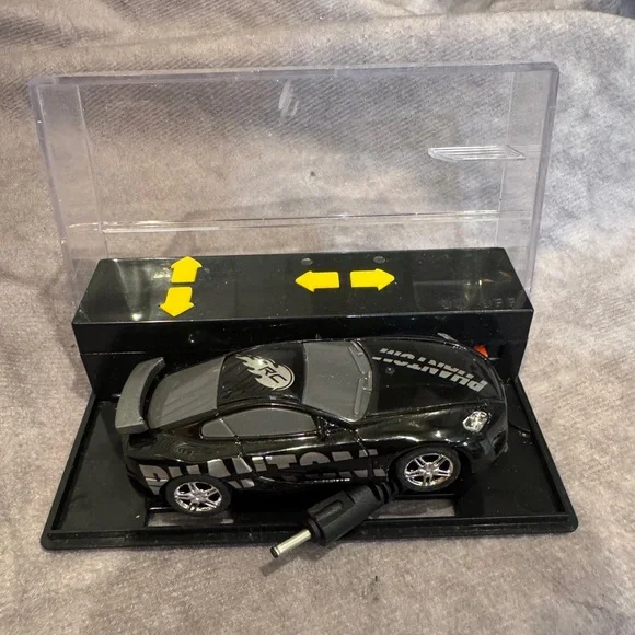 Black RC Car with Silver‎ Accents