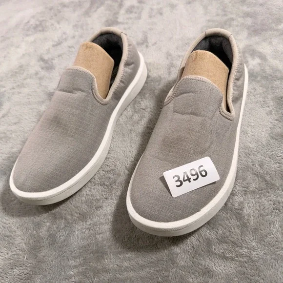Allbirds Wool Lounger Men 6 Grey Slip On Sneakers WL1W8