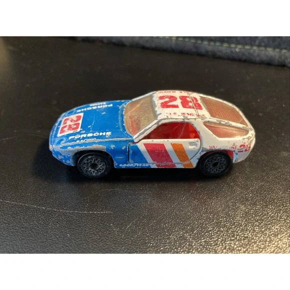 Vintage Matchbox  Porsche 928  Valvoline #28‎  Racing Gale Jenkins 1979