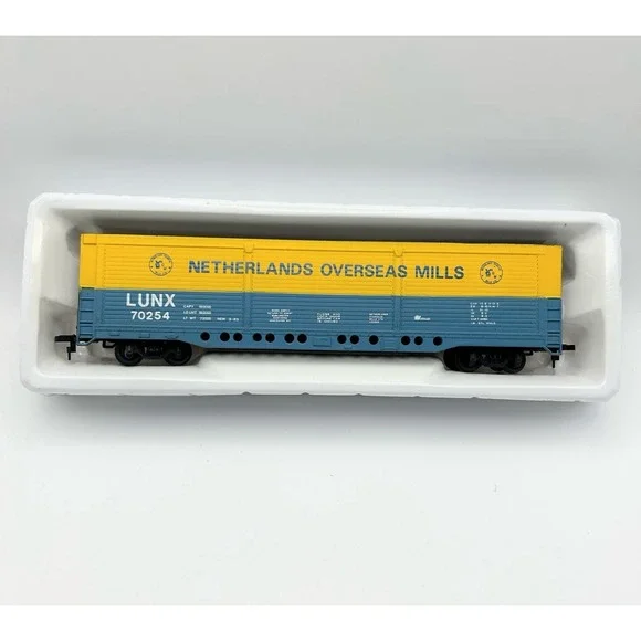 Bachmann #70254 Ho Scale Netherlands Overseas‎ Mills Box Car Good Cond w/ Box