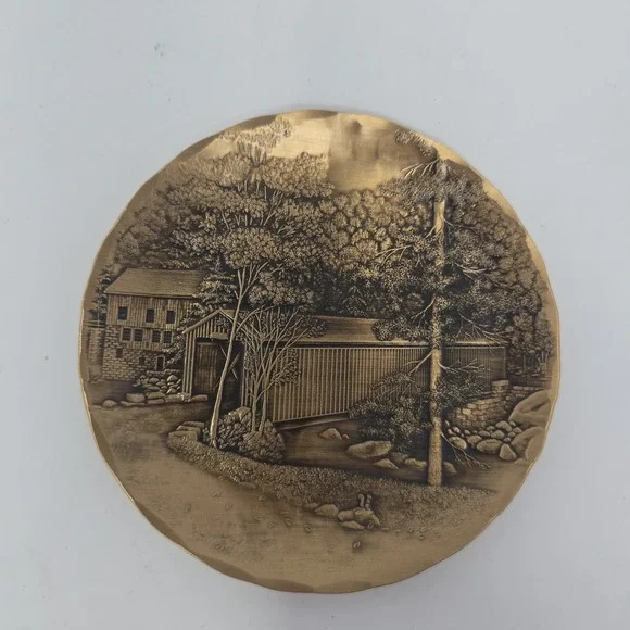 Vintage Wendell August Forge Solid‎ Bronze 4¼