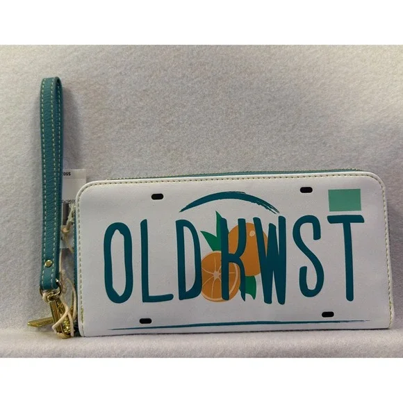 2024 Disney Parks Old Key West Resort DVC License Plate Loungefly Wallet