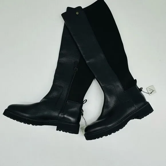 Cole Haan Waterproof Greenwich Tall Boot Leather/Antique