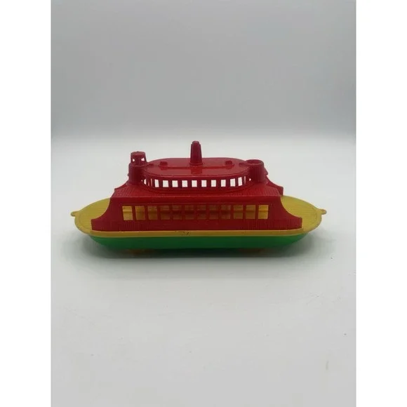 Vintage Pyro hard plastic Ferry Boat 1950's 99-7‎