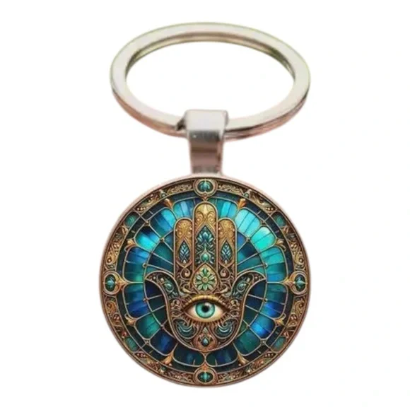 Hamsa Keychain