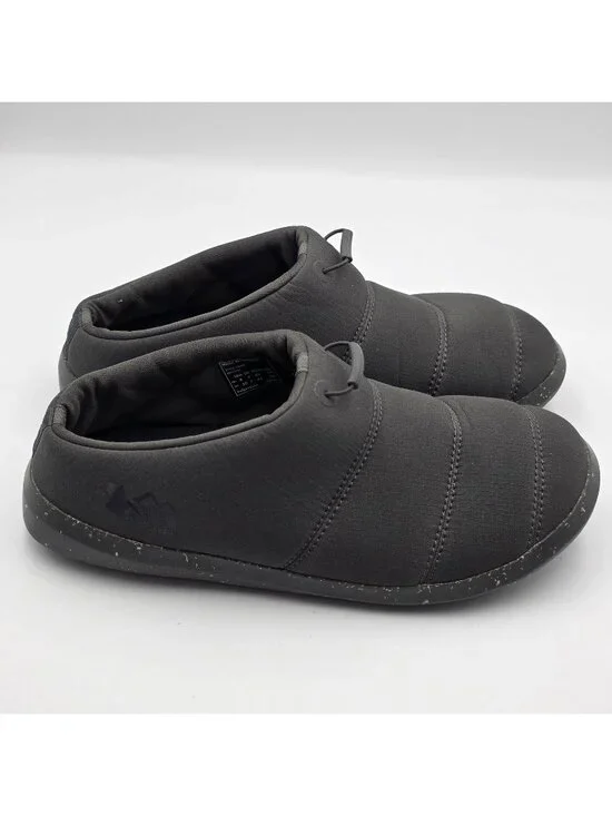 REI Co-op Shoes Mens Size 8 Black Slip On Slipper Fulgentsun TrailBed Comfort