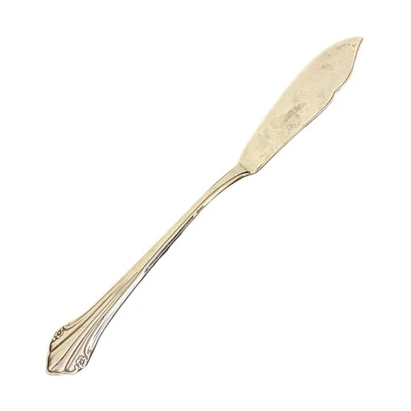 Oneida 1881 Rogers Stainless | Bittersweet Repose | Butter Knife | Floral 6.75