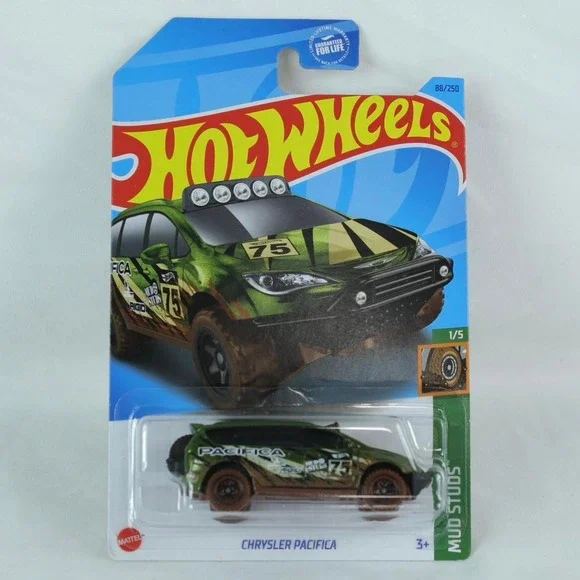 Hot Wheels Green Off Road Chrysler Pacifica Toy Car - NEW