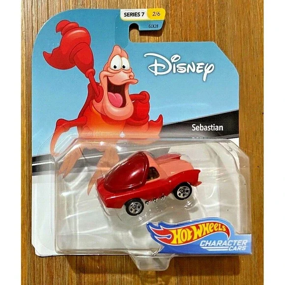 SEBASTIAN The Little Mermaid HOT WHEELS 2018 Disney Character Car‎