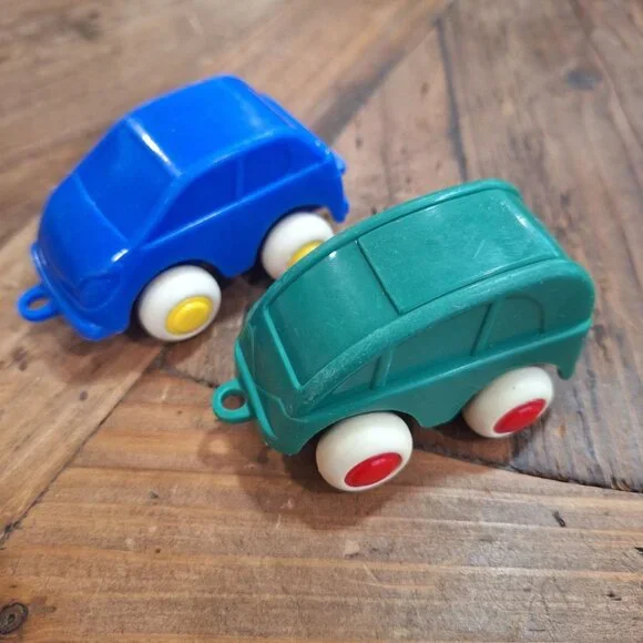 Viking Toys Sweden Van Limo Car SUV Plastic Play‎ Rubber Wheels Vintage Toddler