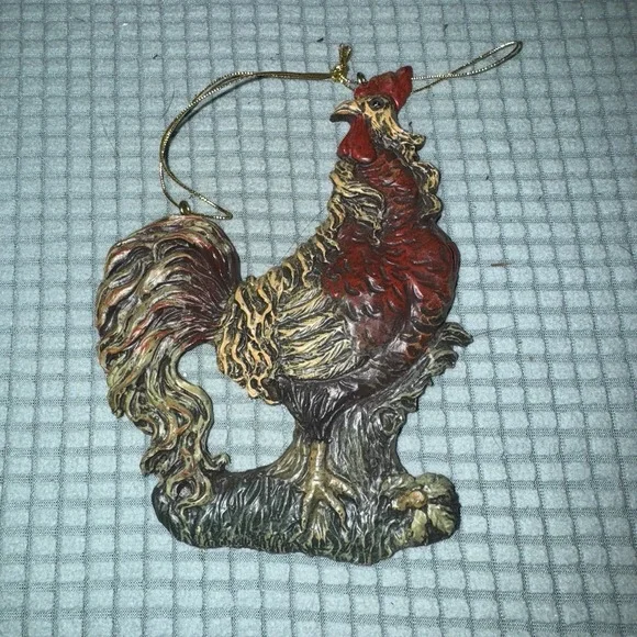 Vintage Rustic Rooster Wall Hanging Cottagecore Farmhouse Kitchen Decor 6