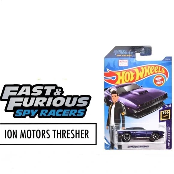 HOT WHEELS 2020 Ion Motors Thresher HW Screen Time
