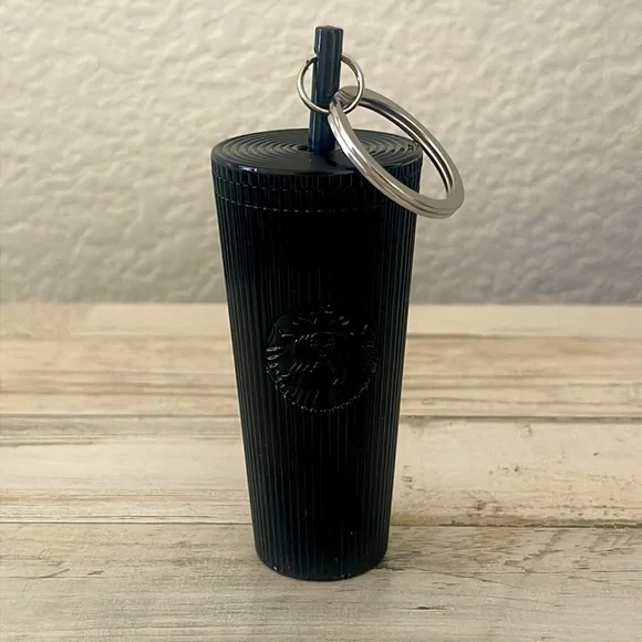 NIB Black Starbucks 2024 Keychain