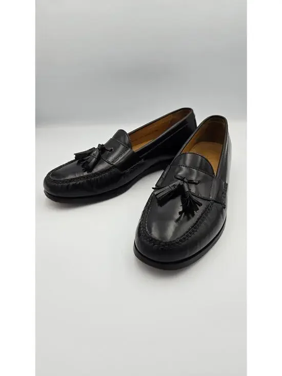 Cole Haan NikeAir Insoles Black US Men’s Sz 10.5N Slip On Tassel Loafers Shoes