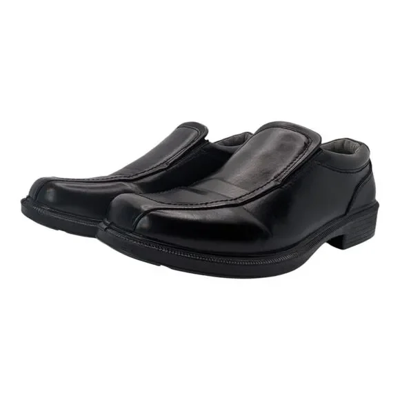 Deer Stags Greenpoint Black Mens 8W Classic Casual Comfort Shoe Loafer Career