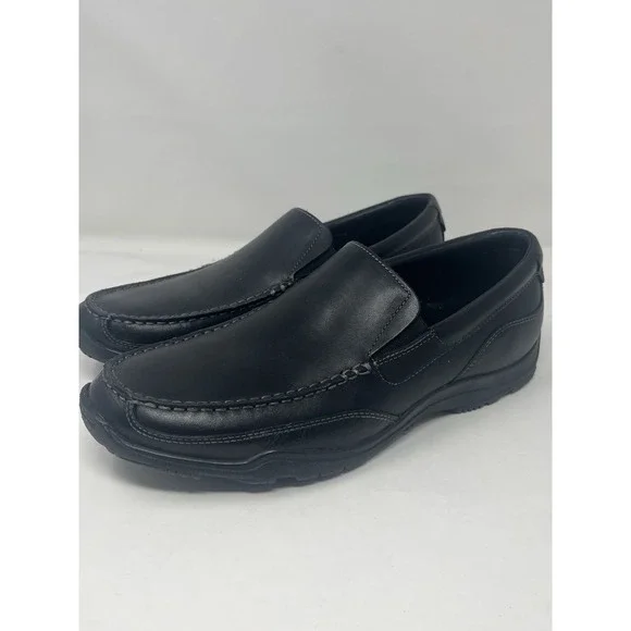 Cole Haan Hughes Grand OS Venetian black leather men's  loafer Sz 10.5 C20243