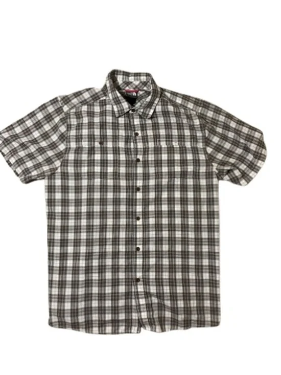 The North Face Tekware Men’s Plaid Short Sleeve Shirt - Size Large