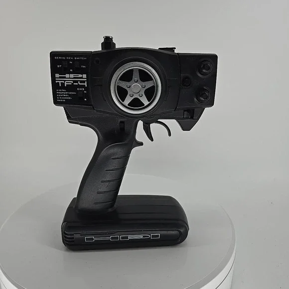 HPI racing‎ TF-4 3-Channel AM Radio Transmitter Untested For Parts Only