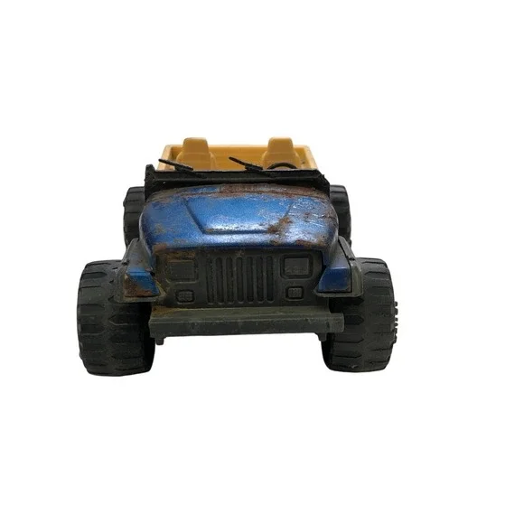 Vintage Blue Off Road‎ Jeep Wrangler Toy Truck Nylint Corp Diecast Metal Vehicle