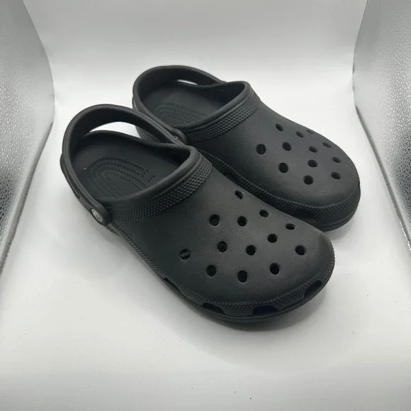 Crocs Classic Clog Black Unisex Men 9 Women 11 Slip On Comfort Water Shoes
