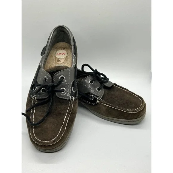 Sperry Brown Boat Shoe Size 6M Leather Upper