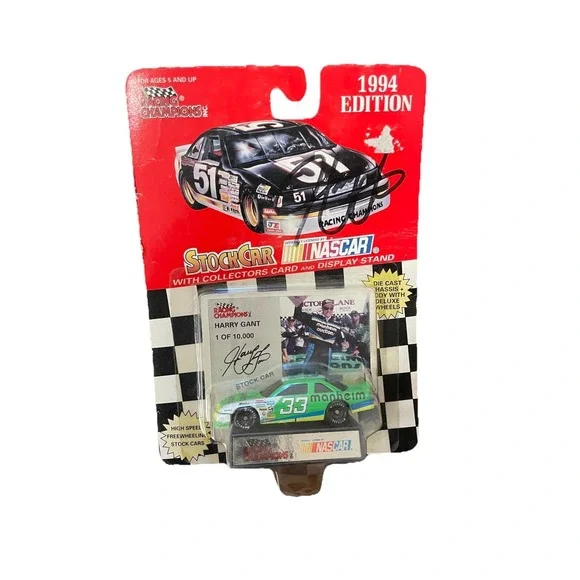 Harry Gant Racing‎ Champions 1994 Manheim Auctions 1/64 Autographed