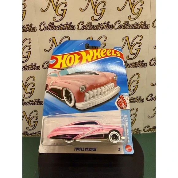 Hot Wheels Purple Passion Pink HW Fan Driven 3/5 46/250 2023 Diecast Car New NIP
