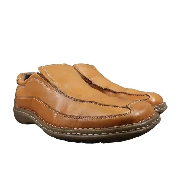Steve Madden Shoes Mens 10 Slip On Loafer Classic Leather Casual Comfort Millen