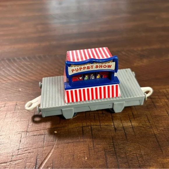 PUPPET SHOW CARNIVAL CIRCUS Train Car THOMAS & FRIENDS‎ Trackmaster 2008