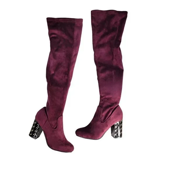 Carlos by Carlos Santana Quantum Over-the-Knee Boots Sz 7.5M