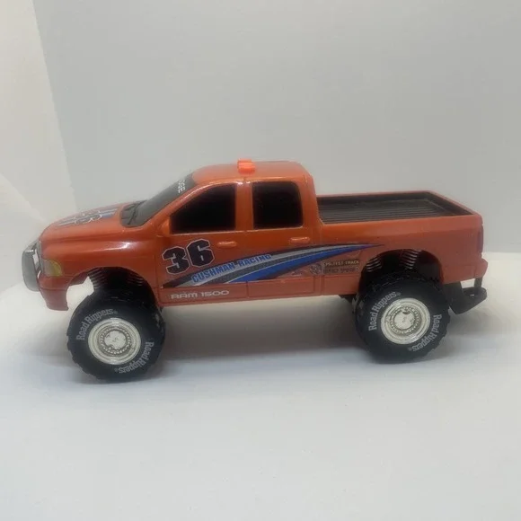 Road Rippers 1997 Dodge Ram 1500 Pickup Truck  Diecast Toy Vehicle ORANGE‎