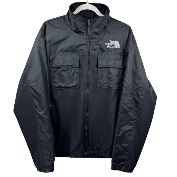The North Face Full Zip Jacket Mens Large Black Tactical Utility Gorpcore