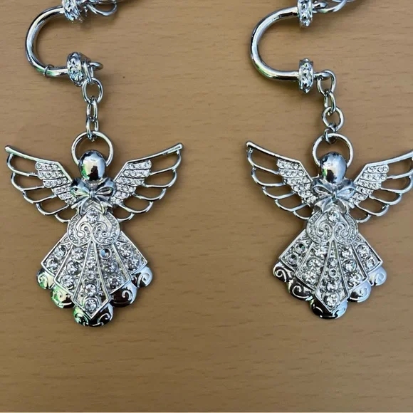 Eagle Pendant Charm‎ with Key ChainAttachment Clip for Hand Bags Purses 2 pieces