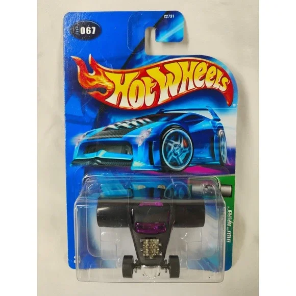 2004 Hot Wheels #67 First Editions 67/100 FATBAX DUPLIFIED Black‎ Purple-Window