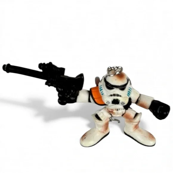 Purse Charm Star‎ Wars Sandtrooper Keychain