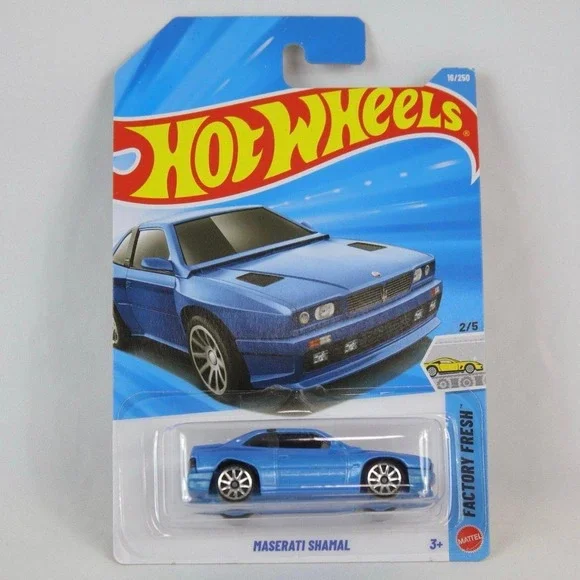 Hot Wheels Blue Maserati Shamal Toy Car - NEW