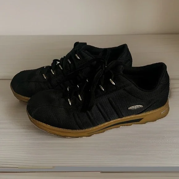 Lugz Changeover Men's 11.5 Black Gum Sole Low Top Work Utility Shoes