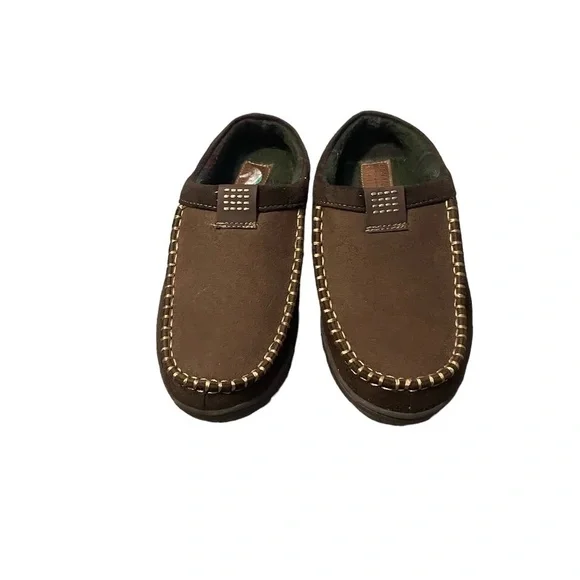 Levi‎ Strauss & Co. Signature Men's Slip On Loafers Brown Faux Suede, size 7 & 8