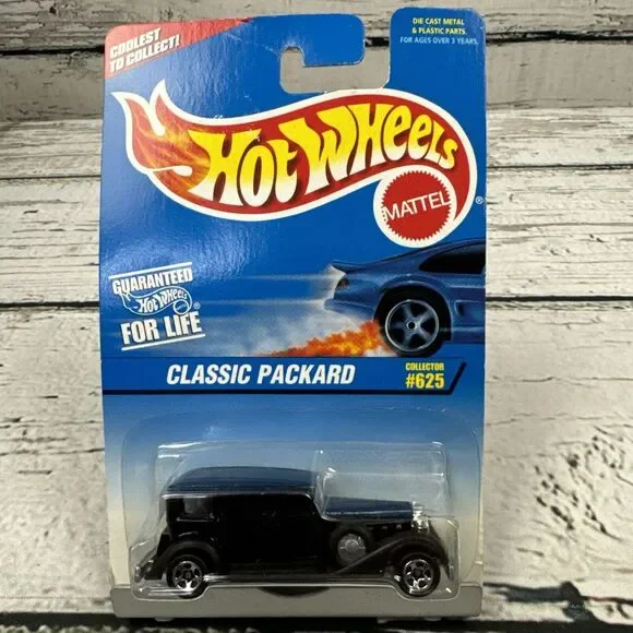 Hot Wheels Classic Packard‎ Collector #625 1996 Die Cast Metal Plastic Parts New