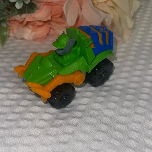 Paw Patrol Rocky  T-Rex Dino Rescue Die Cast Off Road Vehicle    2.5 Inch Long
