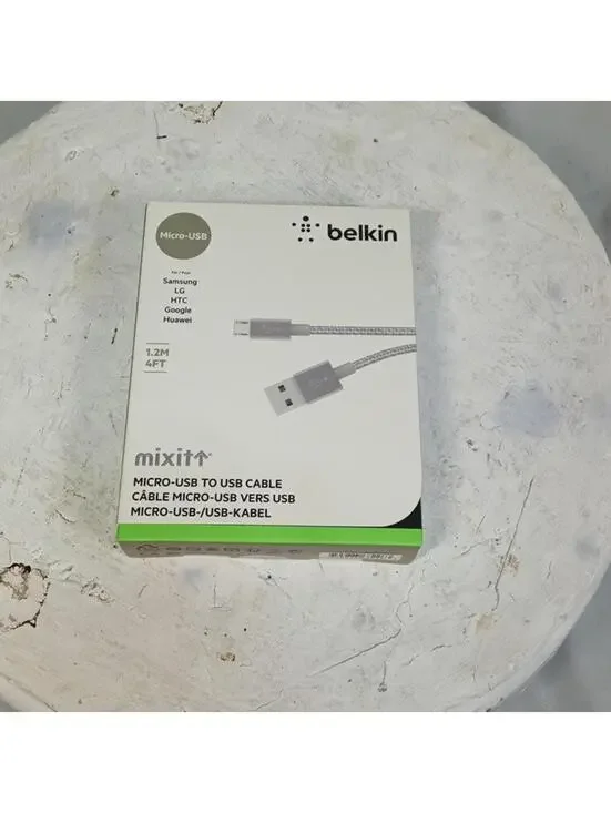 Belkin Mixit Micro-USB to USB Charging Cable 4FT Gray
