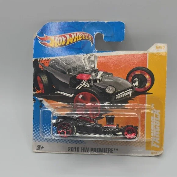 Hot Wheels Fangula 2010 HW Premiere Black Red 1:64 Diecast Car 2010